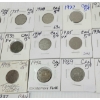 Image 3 : LOT OF 16 - 1922-1943 CDN 5 CENT COINS