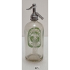 Image 4 : GOLDEN EAGLE BEVERAGE - CLEAR ACID-ETCHED - SELTZER BOTTLE
