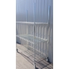 Image 3 : STAINLESS STEEL ROLLING SHELF UNIT