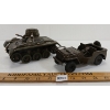 Image 1 : LOT OF 2 - MILITARY VEHICLES - INCL TRIANG