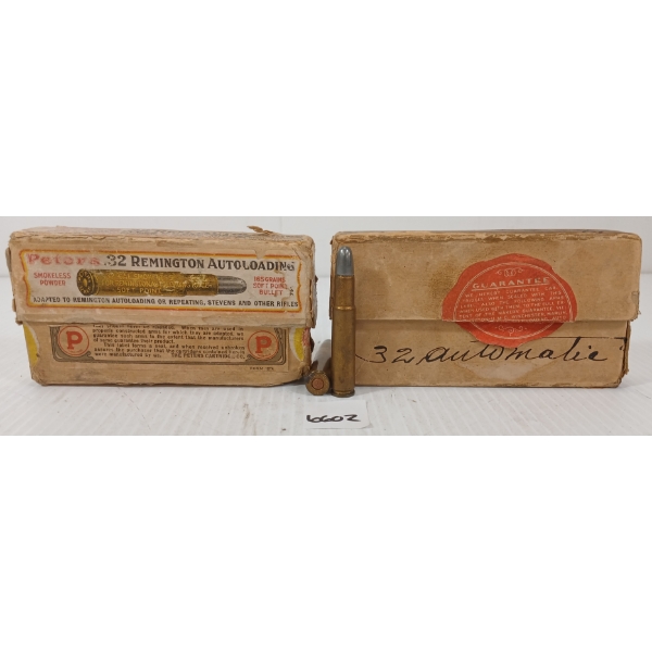 AMMO: 30X MIXED .32 REM - 165 & 170GR - SP