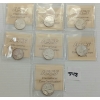 Image 1 : LOT OF 7 - CDN 25 CENT SILVER PCS - 1943-1948