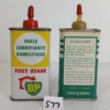 Image 3 : LOT OF 2 - CITIES SERVICE UTILITY OIL & BP ALL PURPOSE HOME LUBRICATING OIL 4OZ CANS