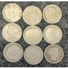 Image 3 : QTY OF CDN 5 CENT & 10 CENT PCS - INCL SILVER