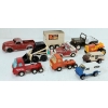 Image 3 : LOT OF 10 - TONKA & SLIK-TOYS PLASTIC / PRESSED STEEL VEHICLES - INCL TRAILER, JEEP, ETC