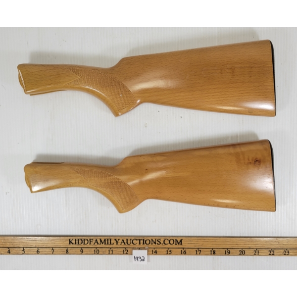 LOT OF 2 - UNMARKED BUTT STOCKS