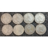 Image 2 : LOT OF 8 - 1954-1966 CDN 25 CENT COINS