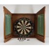 1977 ACCUDART DART BOARD W/ COACH & HORSES CABINET