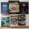 Image 2 : LOT OF 6 - U.S. NAVY SEALS BOOKS - "THE WATER IS NEVER COLD", "SEAL TEAM SIX", ETC
