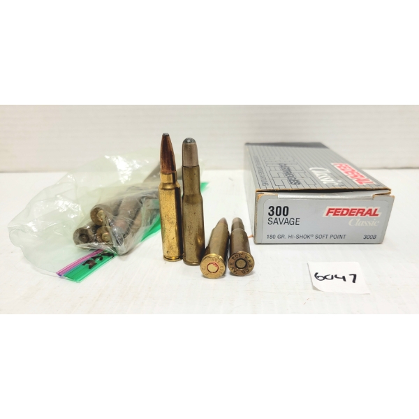 AMMO: 15X .300 SAV .303 SAV MIXED