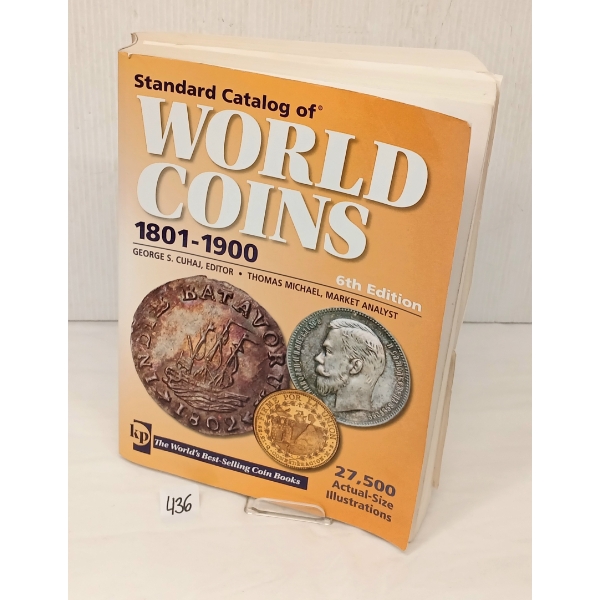 STANDARD CATALOG OF WORLD COINS 1801-1900: 6TH EDITION - BOOK