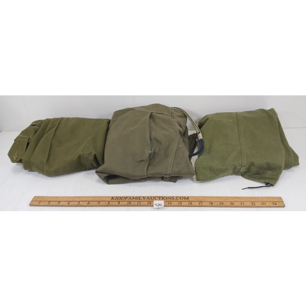 LOT OF 3- PARACHUTIST (?) JACKET & PANTS