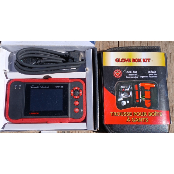 LOT OF 2 - MAC CODE READER, GLOVE BOX KIT