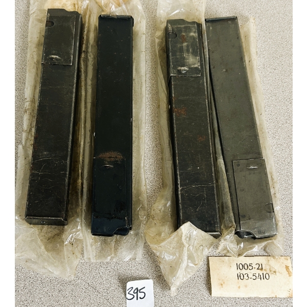 LOT OF 4 - STEN MAGS IN 9MM - PAL REQUIRED