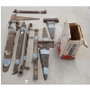 Image 1 : JOB LOT - METAL HINGES & DOOR PLATES