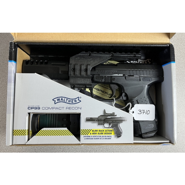 WALTHER CP99 COMPACT RECON IN .177 BB - NO PAL REQUIRED 