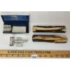 Image 2 : LOT OF 3 - VINTAGE UTIKA & SPIKE STRAIGHT RAZORS & WILKINSON SWORD CO. RAZOR SET W/ CASE