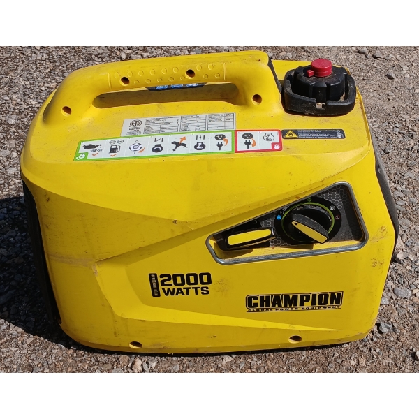 CHAMPION 2000 WATT GAS GENERATOR