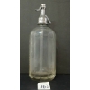 Image 4 : SAM HOFFMAN GOOD HEALTH SELTZER - CLEAR SAND BLASTED - 10 PANELED - SELTZER BOTTLE