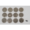 Image 1 : LOT OF 12 - CDN $1 COINS - INCL 1969 & 1976, ETC.