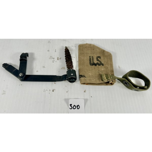LOT OF 2 - US M1 GARAND COMBO TOOL & MUZZLE COVER