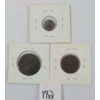 Image 2 : LOT OF 3 - LESLIE & SON TOKEN, ROMAN & CARLO COINS