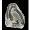 Image 1 : GLASS CARVED EAGLE BY A.C. 