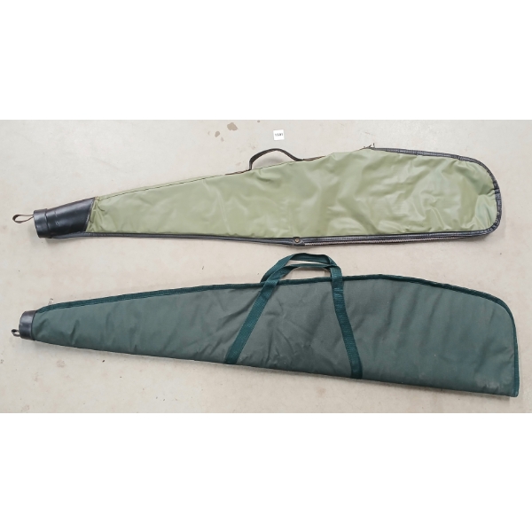 LOT OF 2 - SOFT LONG GUN CASES 