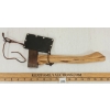Image 4 : BOYS KINDLING HATCHET W/ LEATHER SHEATH - MFG BY NORLUND TOMAHAWK