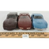 Image 3 : LOT OF 3 - PLASTIC 1988 CORVETTE ROADSTER, 1971 & 1982 CORVETTE MODELS