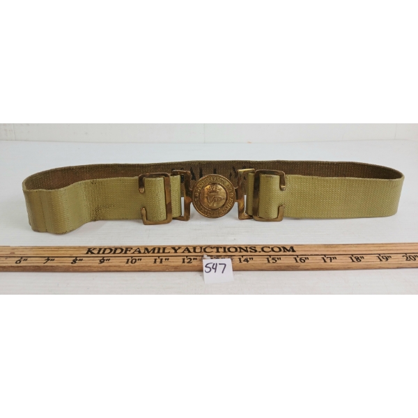 PRINCESS PATRICIA'S CDN LIGHT INFANTRY BELT W/ BUCKLE