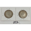 Image 2 : LOT OF 2 - 1940 & 1942 CDN 50 CENT PCS