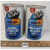 Image 1 : LOT OF 2 - DRIVE 'N SAVE 10W30 MOTOR OIL QT CANS