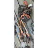 Image 1 : LOT OF 5 - 4 X BINDERS & 28 FOOT CHAIN