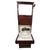 Image 5 : MAHOGANY & BRASS SHIP WASHSTAND - 19TH CENTURY