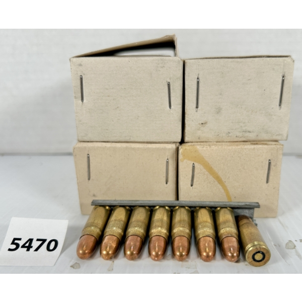 AMMO: 160X 7.62X25 MM TOKAREV - MILITARY FMJ