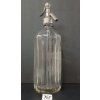Image 2 : DOMINION DRY GINGER ALE CO LTD - CLEAR SAND BLASTED - 12 PANELED REGENT - 30 OZ SELTZER BOTTLE