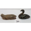 Image 4 : LOT OF 2 - BIRD & SEAL STONE FIGURES
