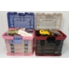 Image 2 : LOT OF 2 - PLANO TACKLE BOXES W/ CONTENTS