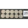 Image 1 : LOT OF 10 - 1939-1954 CDN 10 CENT COINS