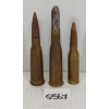 Image 1 : AMMO: 2X 8MM MILITARY ISSUE - 1X .280/30 - INCL .303 EXTRACTOR 