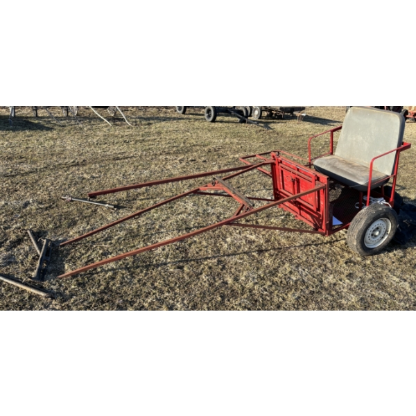 HORSE BREAKING CART