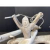 Image 7 : NARWHAL HUNTER IN KAYAK BY PAKAK INUKSUK - CARIBOU ANTLER, IVORY W/ SINEW