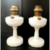 Image 2 : LOT OF 2 - ALADDIN ALACITE LINCOLN DRAPE KEROSENE LAMPS