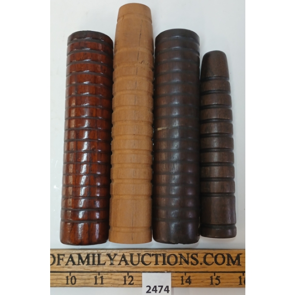 LOT OF 4 - REMINGTON MODEL 10, 14 & 25 FORENDS