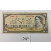 1954 CDN $20 BANKNOTE