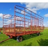 Image 1 : JOHN B. M. MFG BALE THROWER WAGON