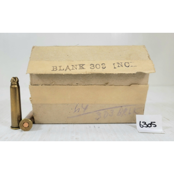 BLANKS: 50X MILITARY .303 