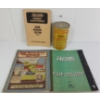 Image 1 : LOT OF 4 - BEATTY STABLE & PUMP PUBLICATIONS & WASHER MECHANISM OIL QT CAN