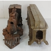 Image 3 : LOT OF 2 - CAST IRON TRAIN CARS
